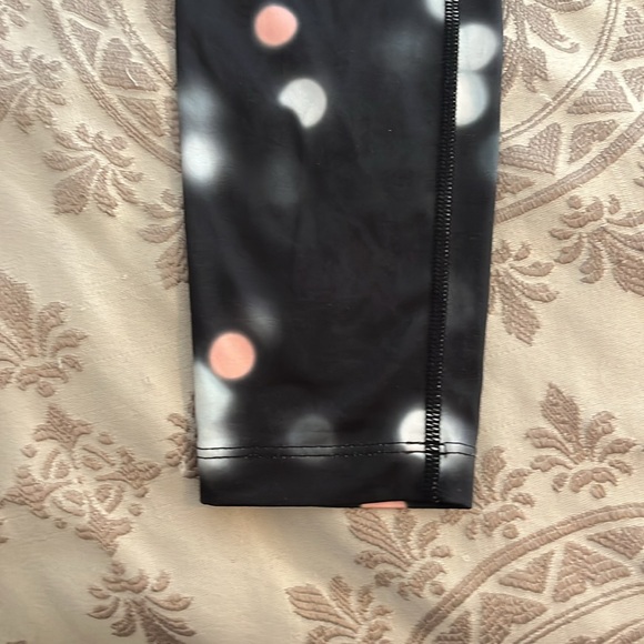 Nike Dri-Fit running pants, women’s size S/P, black with pink and gray - Picture 3 of 10